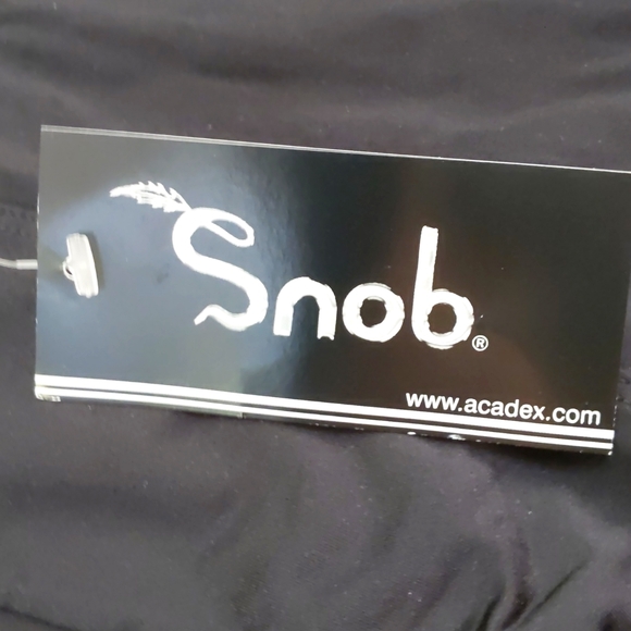 Snob men's microfiber boxer brief. Black. Multiple sizes. - Picture 3 of 4